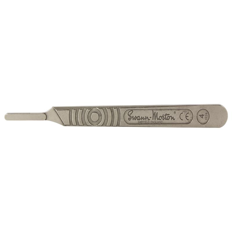 STERLING SCALPEL NO.4 C/W NICKEL ALLOY HANDLE